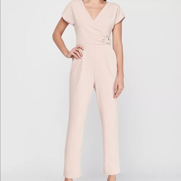 powder pink jumpsuit